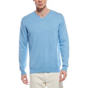 Forte Mens  Cashmere V-Neck Cashmere Sweater